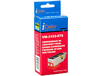 iColor Tintenpatrone für Epson (ersetzt T2621 T26 / 26XL), black