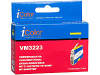 iColor Tintenpatrone für Epson (ersetzt T2714 / 27XL), yellow XL