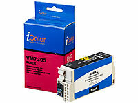 iColor Tintenpatrone für Epson (ersetzt Epson 408XLBK), black (schwarz); Kompatible Toner-Cartridges für HP-Laserdrucker Kompatible Toner-Cartridges für HP-Laserdrucker Kompatible Toner-Cartridges für HP-Laserdrucker 