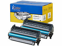 iColor 2er-Set Toner für HP-Laserdrucker (ersetzt HP 89A), black