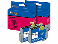 iColor 2er-Set Tinte für Epson, ersetzt 604XL BK, schwarz, bis 1.200 Seiten; Kompatible Toner-Cartridges für HP-Laserdrucker Kompatible Toner-Cartridges für HP-Laserdrucker 